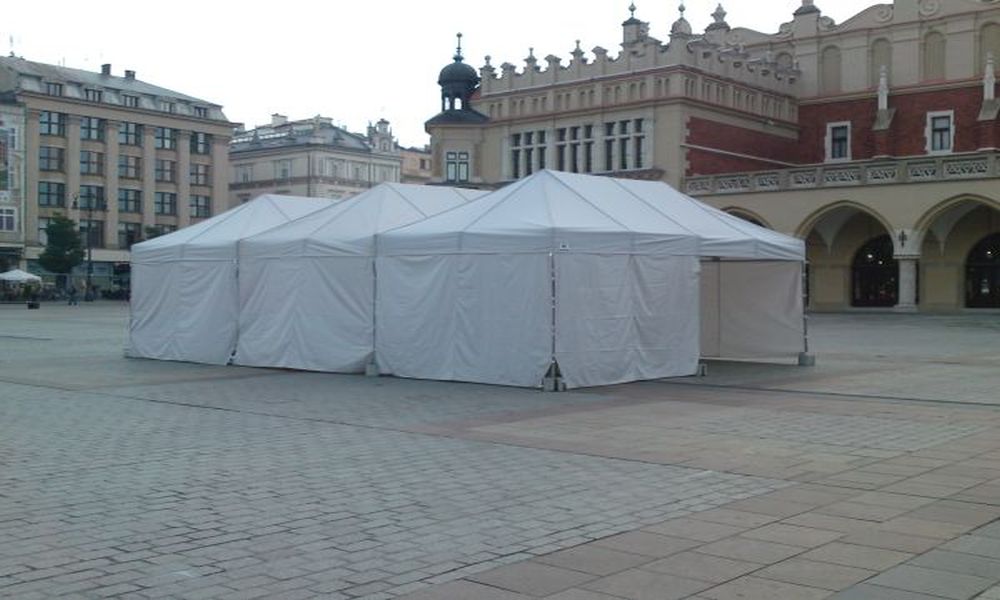 Namioty, stragany stoły Kraków