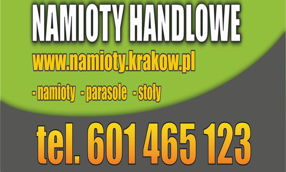 Namiot handlowy małapolska